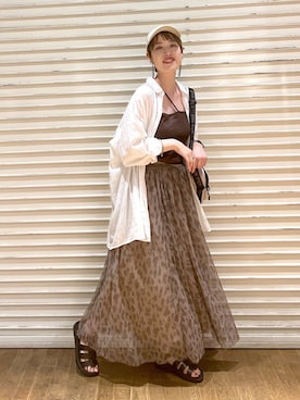 　くまななさん（レディース・163cm）の夏コーディネート