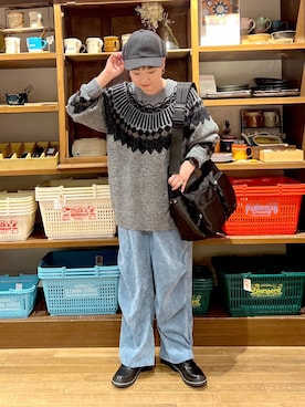 　くまななさん（レディース・163cm）の冬コーディネート