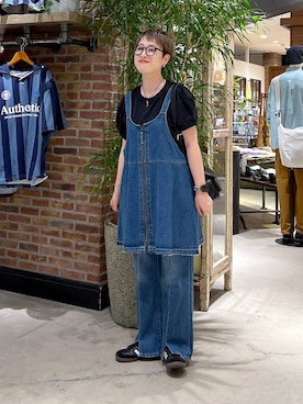 「アイテム（キャミソール）」を使った、　くまななさん（レディース・163cm・30代）の夏コーディネート