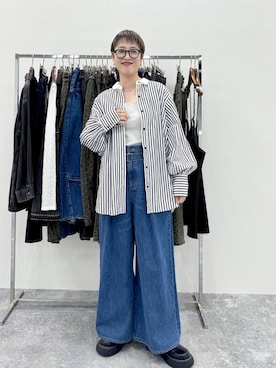 「アイテム（その他シューズ）」を使った、　くまななさん（レディース・163cm・30代）の夏コーディネート