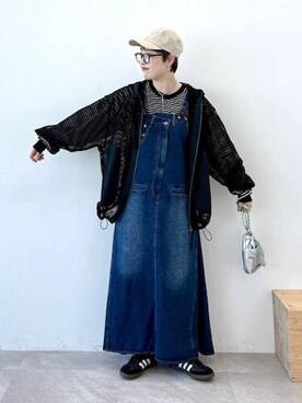 「アイテム（帽子）」を使った、　くまななさん（レディース・163cm・30代）の冬コーディネート