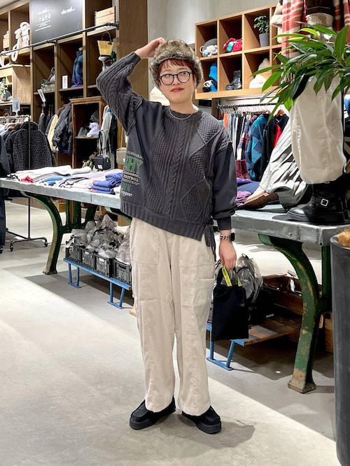 セール】リメイク風ドッキングプルオーバー（ニット/セーター）｜niko