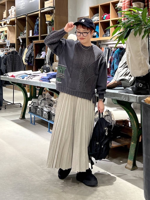 セール】リメイク風ドッキングプルオーバー（ニット/セーター）｜niko