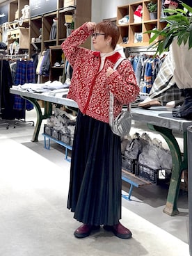 　くまななさん（レディース・163cm）の冬コーディネート