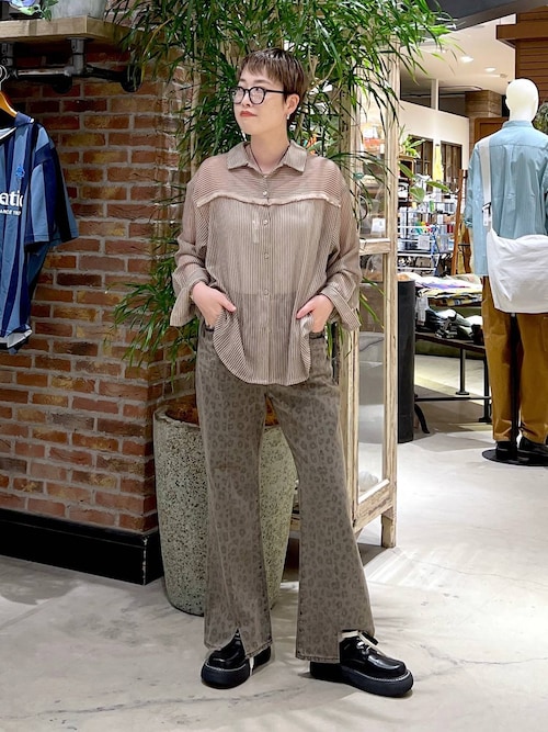 NKJ 2025AW】COMPACT FLARE DENIM（デニムパンツ）｜niko and