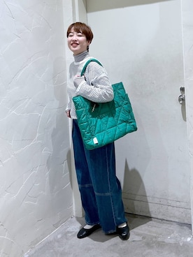 「アイテム（その他トップス）」を使った、　くまななさん（レディース・163cm・20代）の春コーディネート