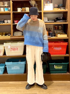 　くまななさん（レディース・163cm）の冬コーディネート