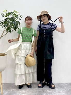 　くまななさん（レディース・163cm）の春コーディネート