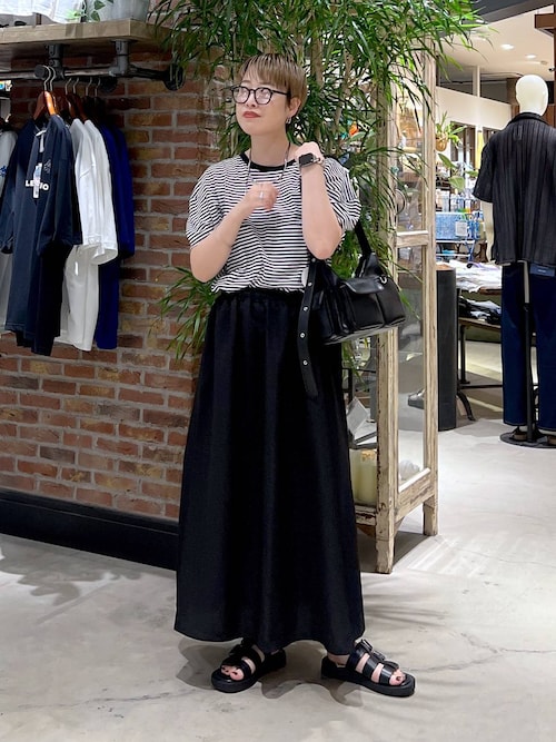 【新品】CRESCENT DUO　ボーダー切替えのカットソー　プルオーバー 新品】CRESCENT DUO ボーダー切替えのカットソー プルオーバー