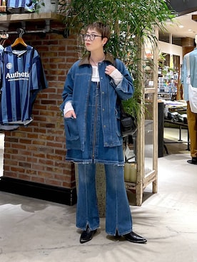 「アイテム（キャミソール）」を使った、　くまななさん（レディース・163cm・30代）の夏コーディネート