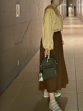 「大塚国際美術館」｜さんしょうさん（レディース・157cm）の春コーディネート