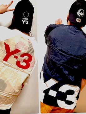 「Yohji Yamamoto（ヨウジヤマモト）のアイテム（帽子）」を使った、ちゃんみなさん（レディース・152cm）の夏コーディネート