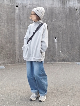 「アイテム（バッグ）」を使った、piiiikoさん（レディース・152cm）の秋コーディネート