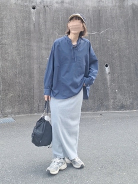 「OMNES（オムネス）のアイテム」を使った、piiiikoさん（レディース・152cm）の春コーディネート