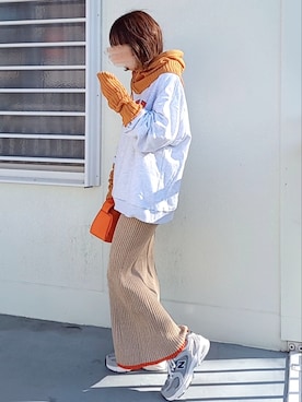 「L.H.P（エルエイチピー）のアイテム（バッグ）」を使った、piiiikoさん（レディース・152cm）の冬コーディネート