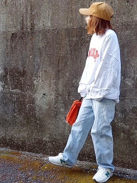 「コーデュロイキャップ」｜piiiikoさん（レディース・152cm）の冬コーディネート