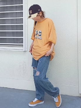 「CLEA（クレア）のアイテム（パンツ）」を使った、piiiikoさん（レディース・152cm）の夏コーディネート