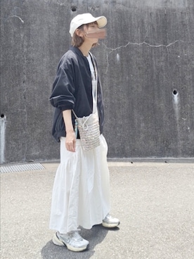 「CIAOPANIC TYPY（チャオパニックティピー）のアイテム」を使った、piiiikoさん（レディース・152cm）の夏コーディネート