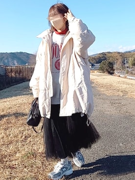 piiiikoさん（レディース・152cm）の冬コーディネート