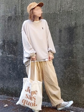 「コーデュロイキャップ」｜piiiikoさん（レディース・152cm）の秋コーディネート