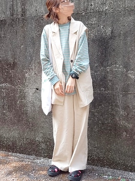 piiiikoさん（レディース・152cm）の春コーディネート