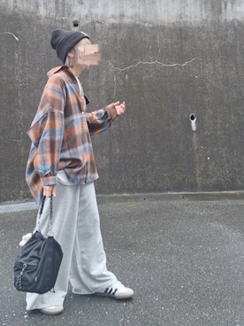 「スウェットパンツ」｜piiiikoさん（レディース・152cm）の秋コーディネート