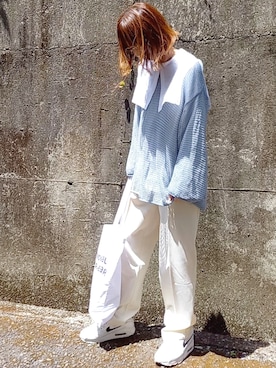 「L.H.P（エルエイチピー）のアイテム（ニット/セーター）」を使った、piiiikoさん（レディース・152cm）の春コーディネート
