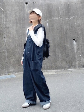 「CANAL JEAN（キャナルジーン）のアイテム」を使った、piiiikoさん（レディース・152cm）の春コーディネート