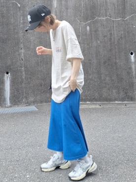 「DISCOAT（ディスコート）のアイテム」を使った、piiiikoさん（レディース・152cm）の夏コーディネート