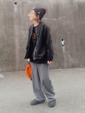 「AMERICAN HOLIC（アメリカンホリック）のアイテム」を使った、piiiikoさん（レディース・152cm）の秋コーディネート