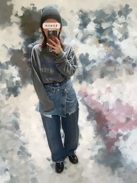 「CLEA（クレア）のアイテム」を使った、いとうさん（レディース・158cm）の秋コーディネート