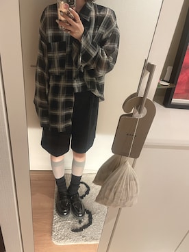 「hellam（へラム）のアイテム」を使った、いとうさん（レディース・158cm）の春コーディネート
