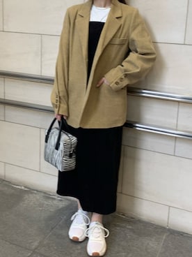 ®️さん(レディース・153cm)の春コーディネート