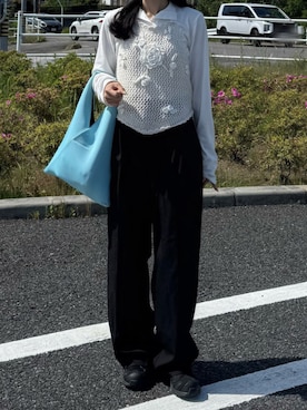 ®️さん(レディース・153cm)の春コーディネート