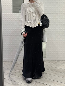 「EFOLE（エフォル）のアイテム」を使った、®️さん（レディース・153cm）の夏コーディネート