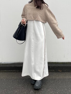 ®️さん（レディース・153cm）の冬コーディネート