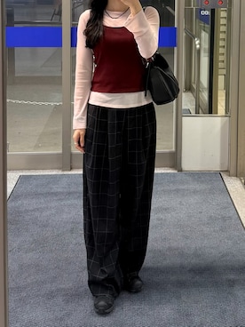 「FREAK'S STORE（フリークスストア）のアイテム（スニーカー）」を使った、®️さん（レディース・153cm）の秋コーディネート