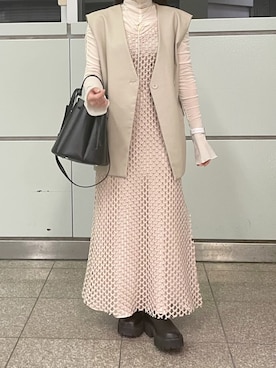 ®️さん（レディース・153cm）の春コーディネート