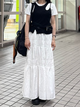 ®️さん（レディース・153cm）の夏コーディネート