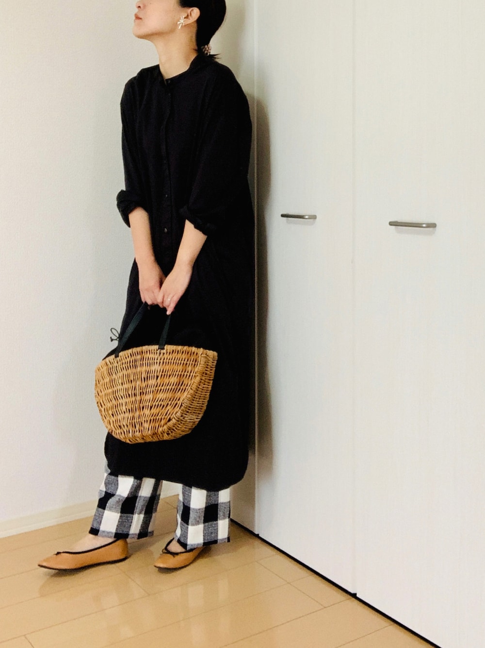 UNITED ARROWS ギンガムチェック ストレートパンツ W UNITED ARROWS（ユナイテッドアローズ）の「＜UNITED ARROWS