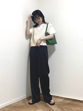 HITOMIさん（レディース・155cm）の春コーディネート