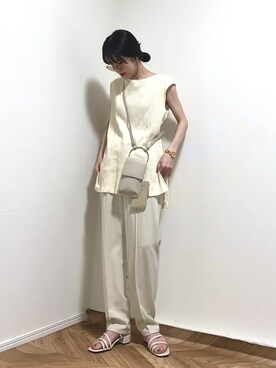 HITOMIさん(レディース・155cm)の夏コーディネート