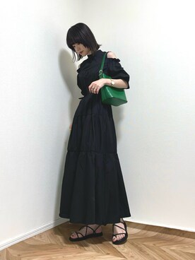 「hionlinestore」｜HITOMIさん（レディース・155cm）の夏コーディネート
