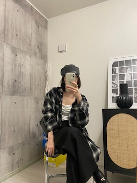 「アイテム（スラックス）」を使った、HITOMIさん（レディース・155cm）の夏コーディネート