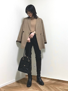 HITOMIさん（レディース・155cm）の春コーディネート