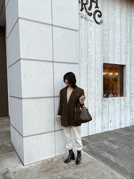 HITOMIさん（レディース・155cm）の冬コーディネート