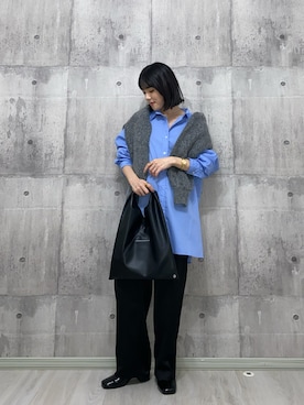 「アイテム（パンプス）」を使った、HITOMIさん（レディース・155cm）の秋コーディネート