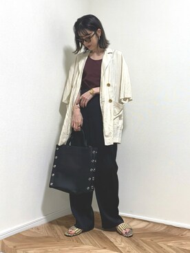 HITOMIさん（レディース・155cm）の夏コーディネート