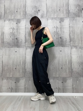 「ECRIRE」｜HITOMIさん（レディース・155cm）の春コーディネート