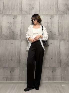 「CITEN（シテン）のアイテム」を使った、HITOMIさん（レディース・155cm）の夏コーディネート